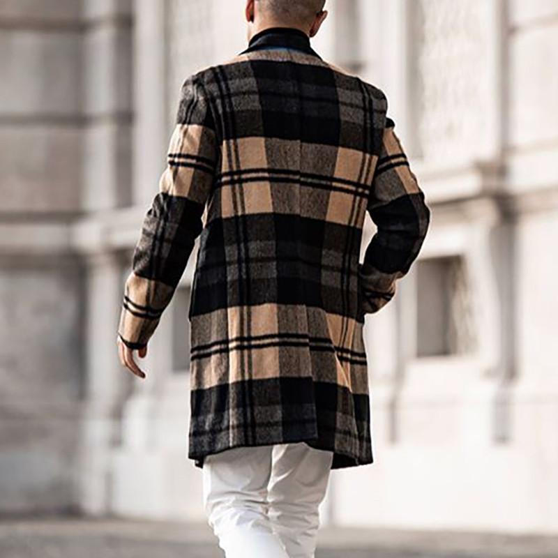 Harlan | Stylish Plaid Overcoat for Men's Fashion Essentials