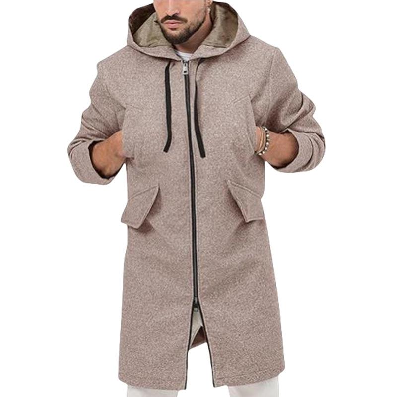 Barrett | Stylish Mid-Length Hooded Jacket for Men